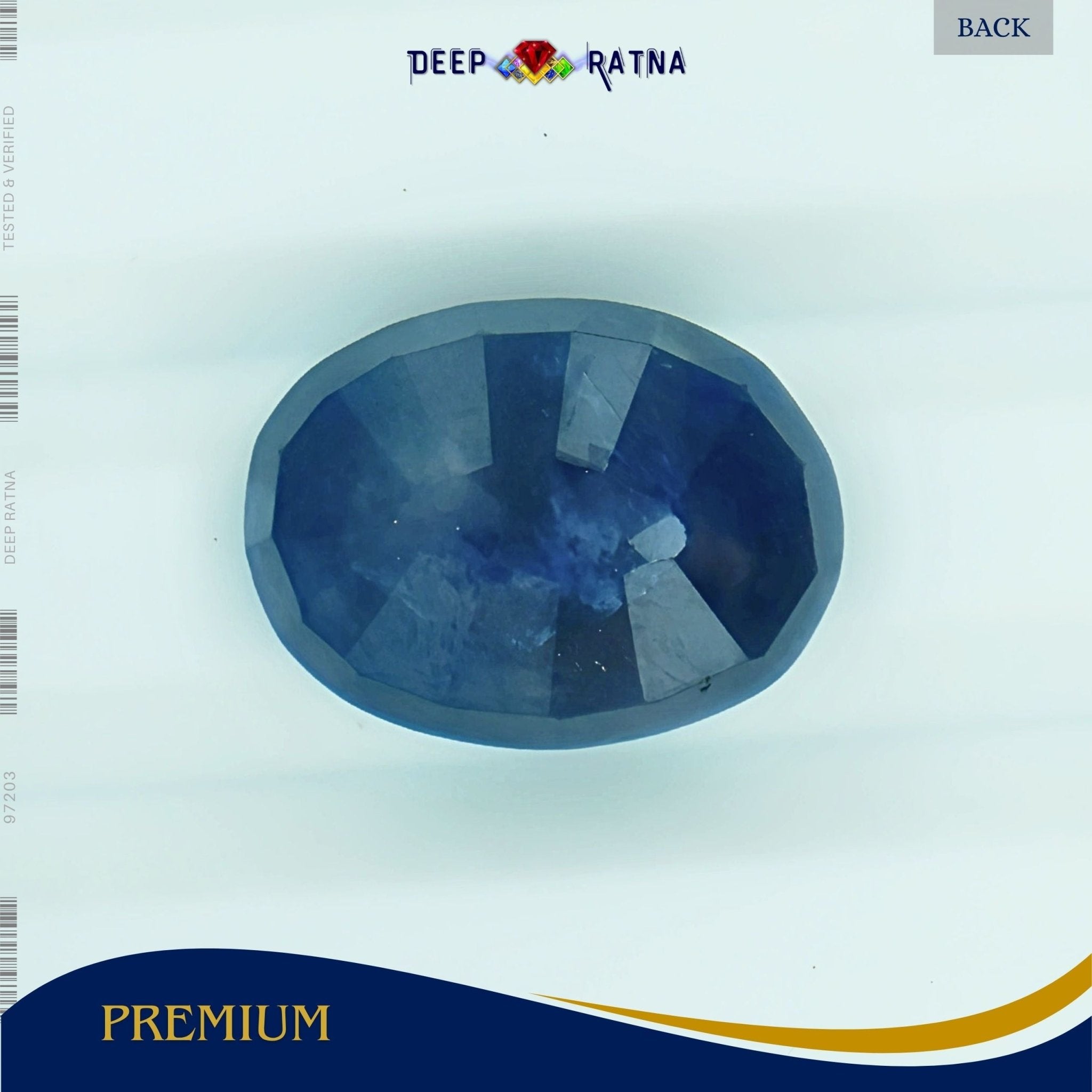 Blue Sapphire 4.75 Carat (Thailand) - Deep Ratna