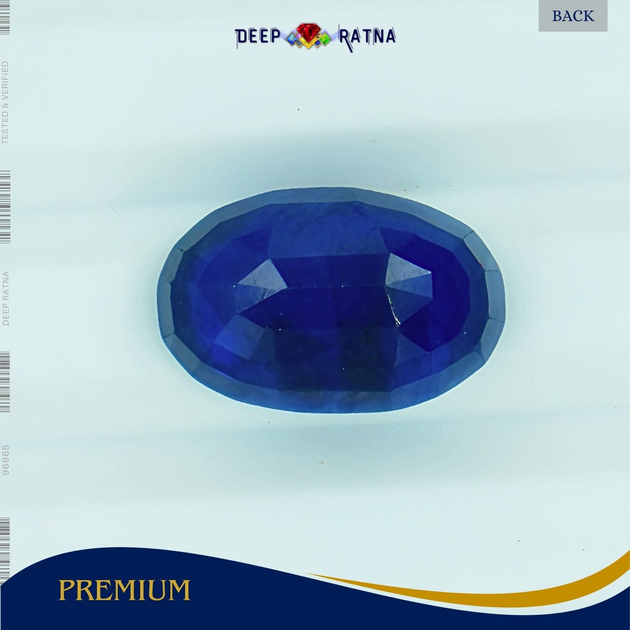 Blue Sapphire 4.80 Carat (Thailand) - Deep Ratna