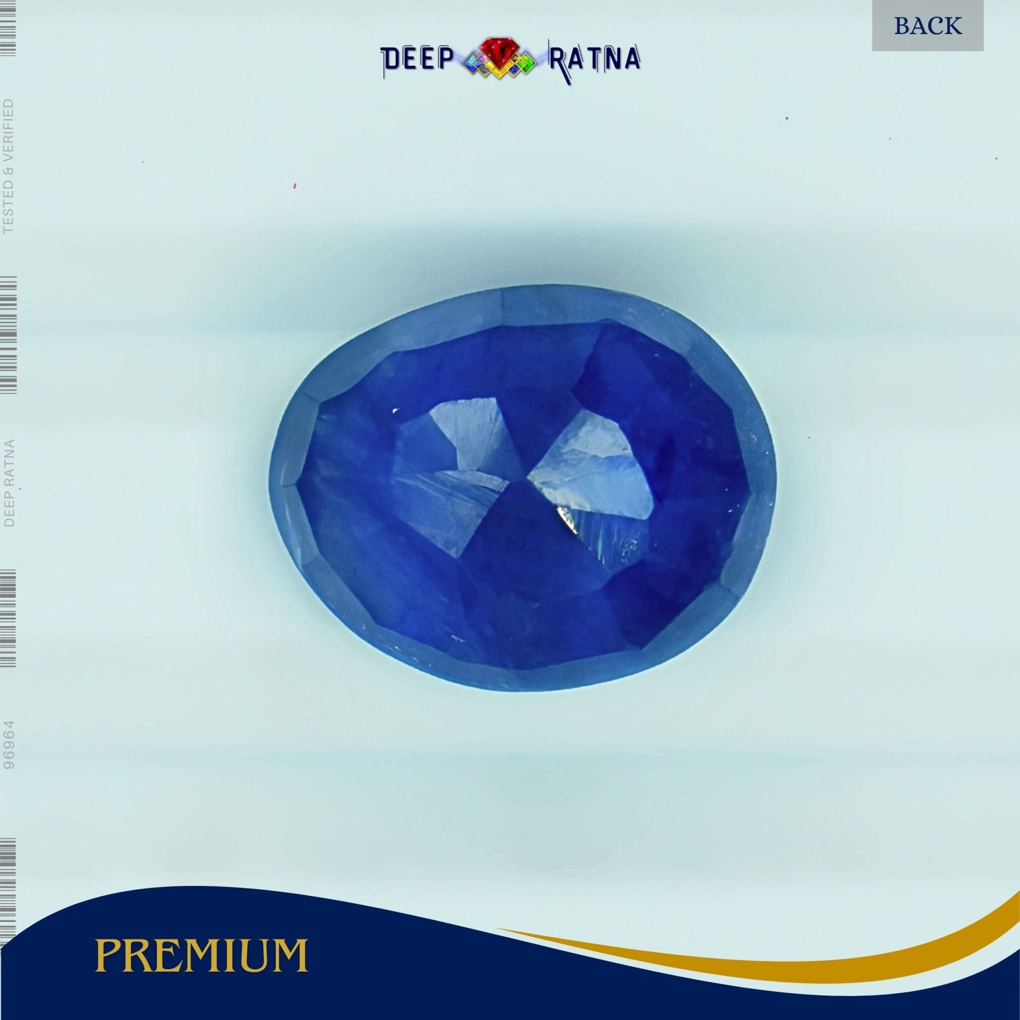 Blue Sapphire 4.85 Carat (Thailand) - Deep Ratna