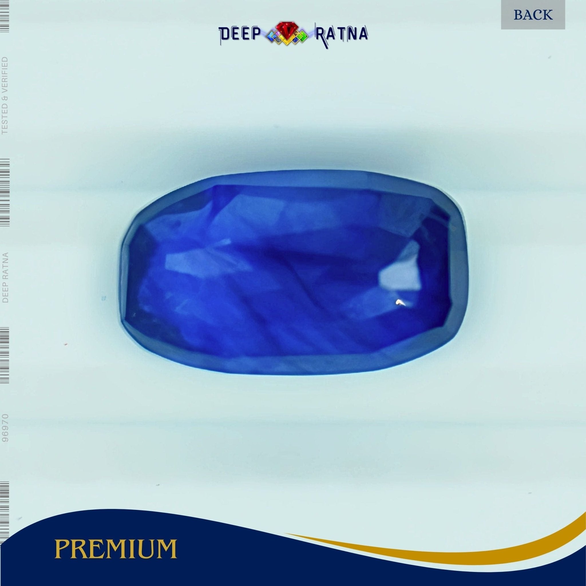 Blue Sapphire 5 Carat (Thailand) - Deep Ratna