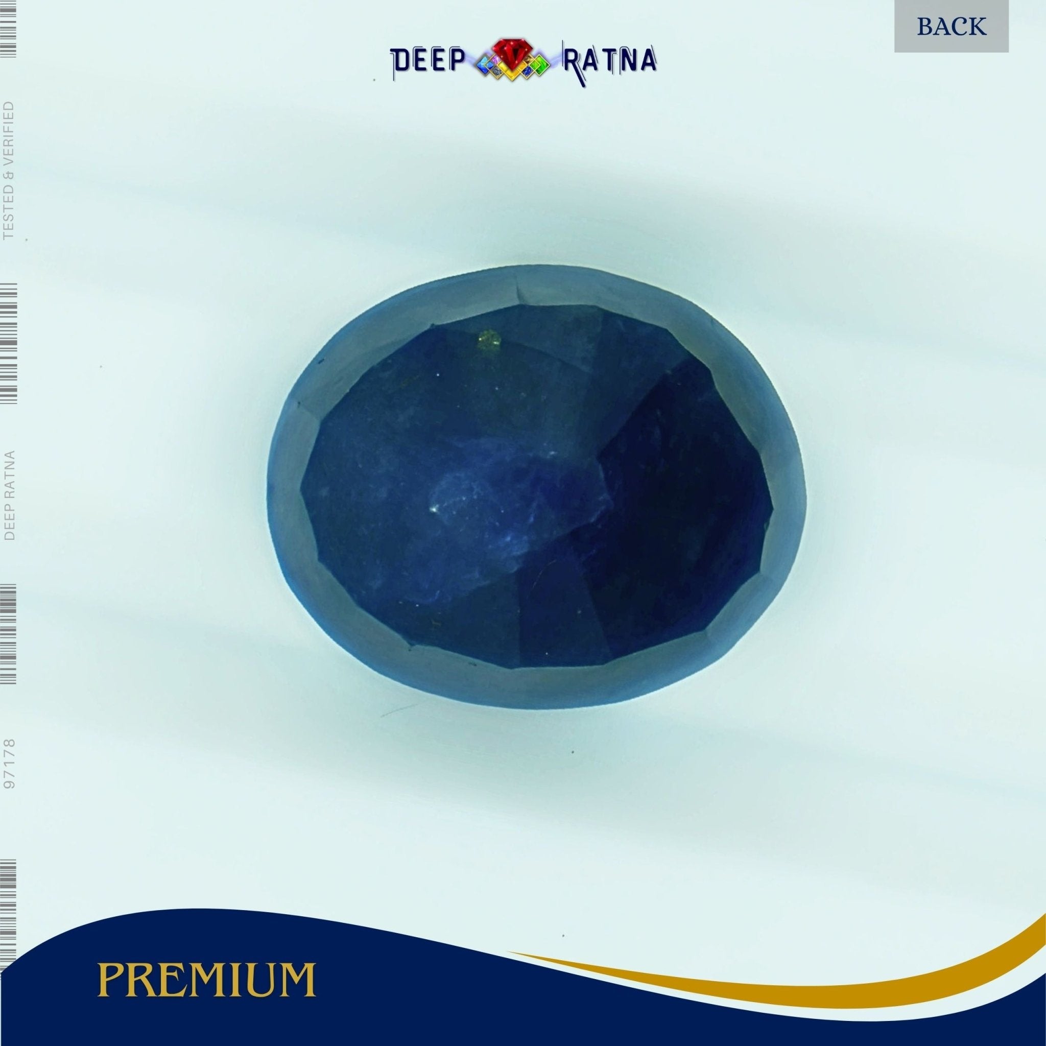 Blue Sapphire 5.20 Carat (Thailand) - Deep Ratna