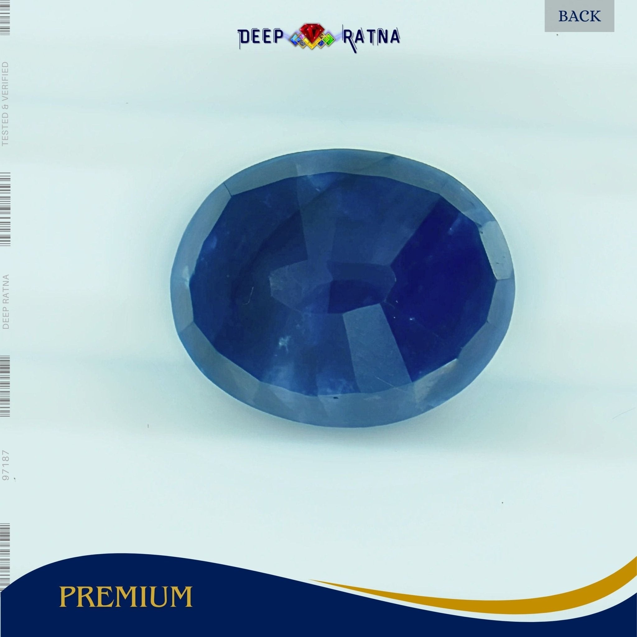 Blue Sapphire 5.25 Carat (Thailand) - Deep Ratna