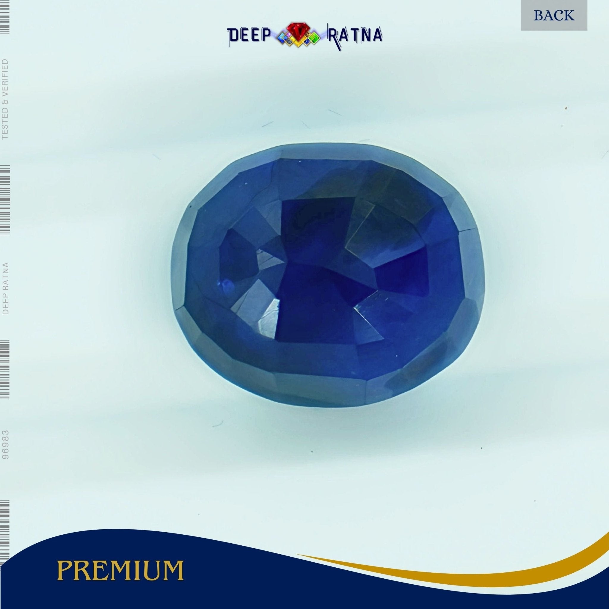 Blue Sapphire 5.75 Carat (Thailand) - Deep Ratna