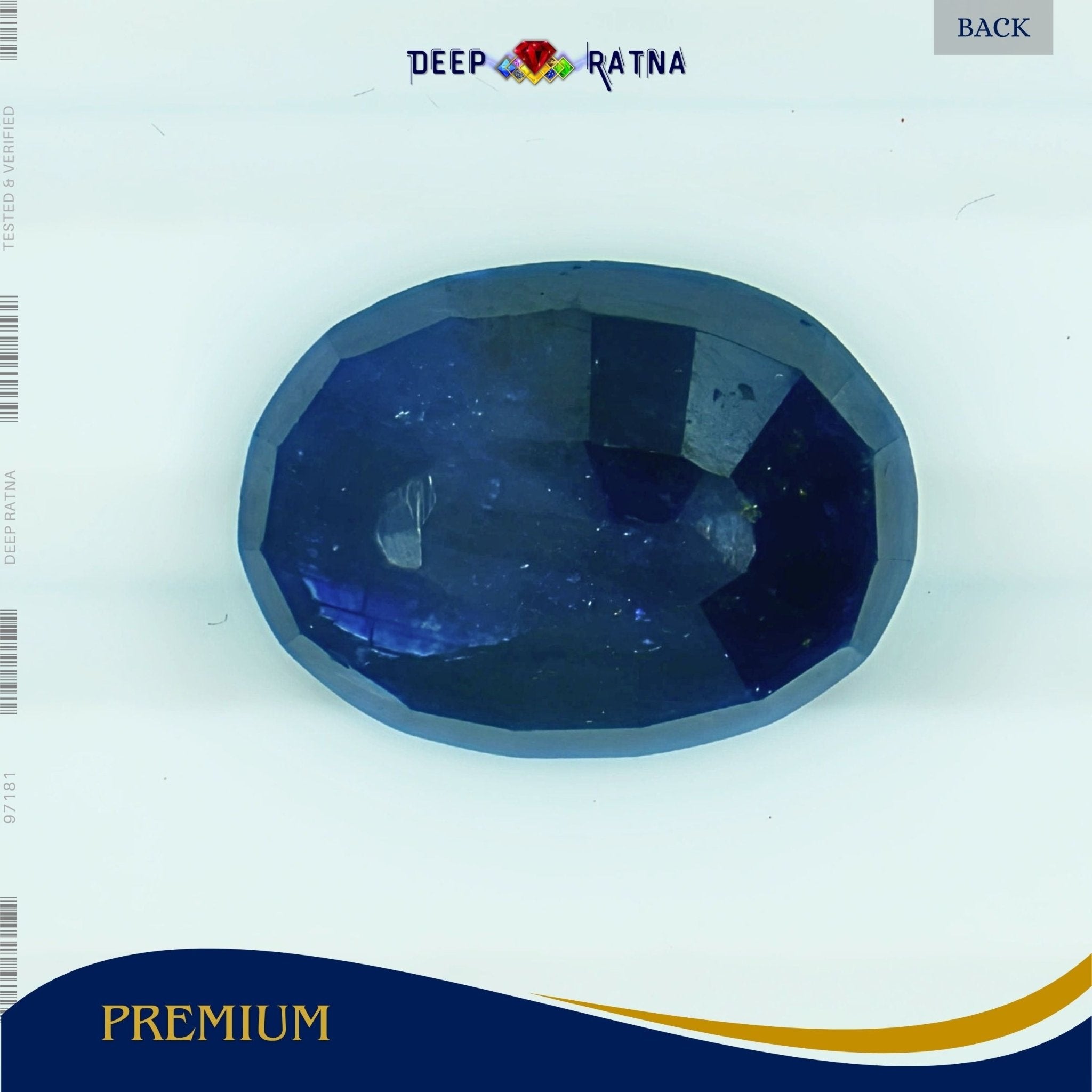 Blue Sapphire 5.8 Carat (Thailand) - Deep Ratna