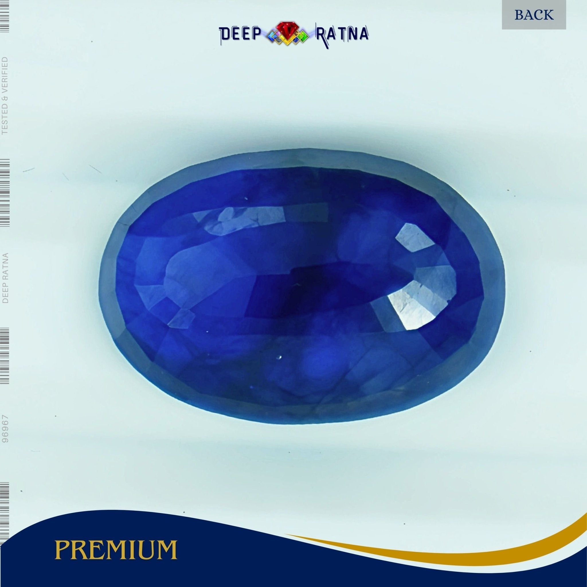 Blue Sapphire 5.90 Carat (Thailand) - Deep Ratna