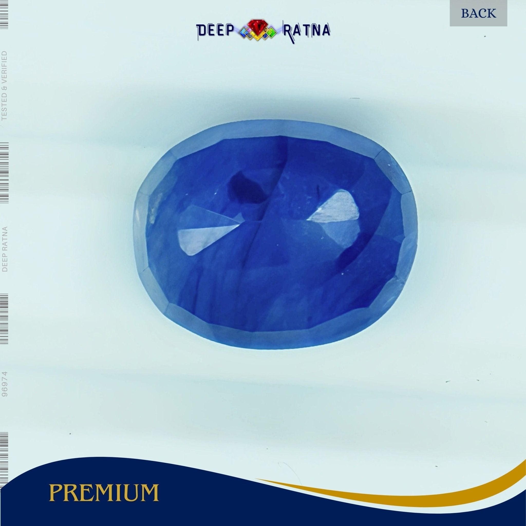 Blue Sapphire 6.05 Carat (Thailand) - Deep Ratna