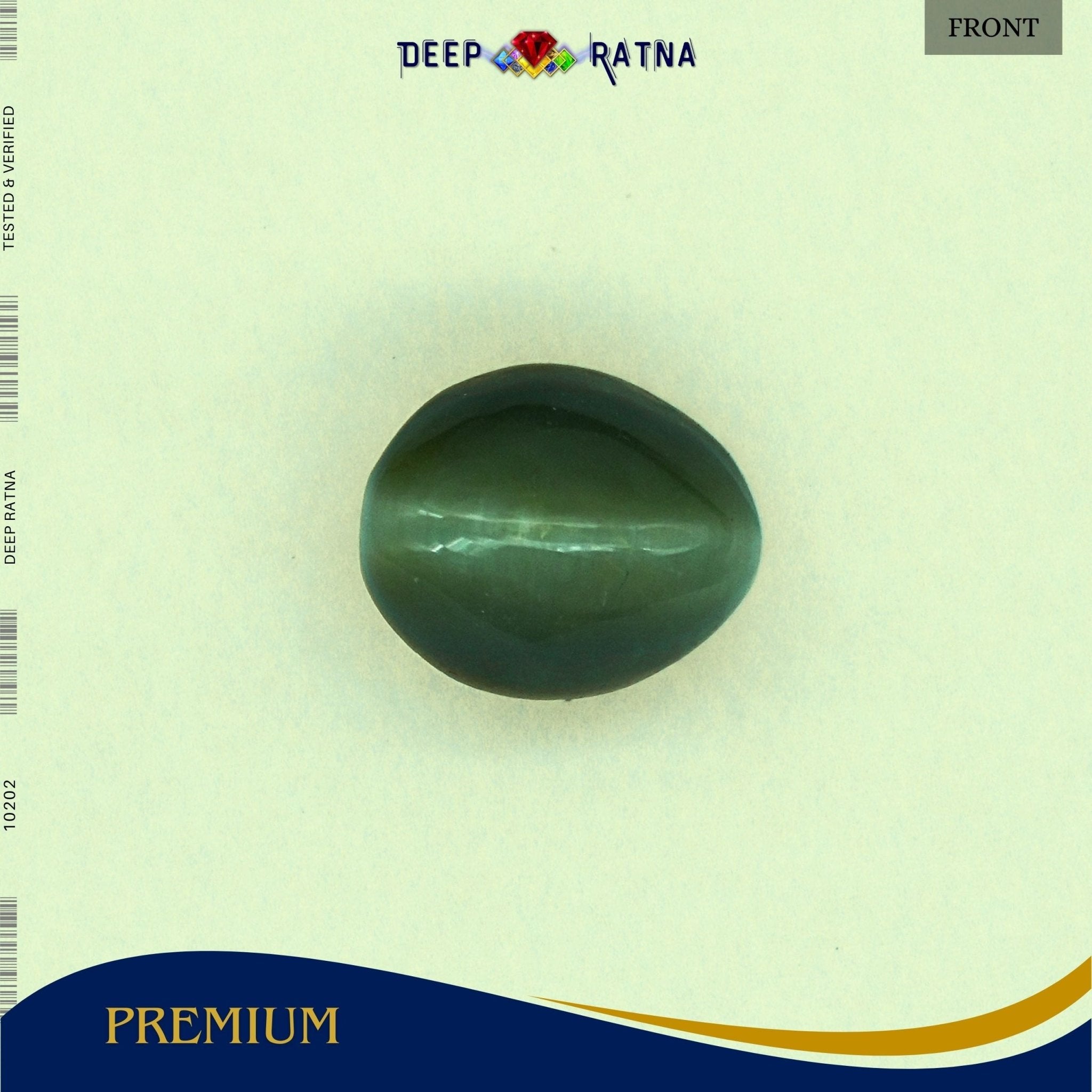 Cats Eye 4.04 Carat (Indian) - Deep Ratna
