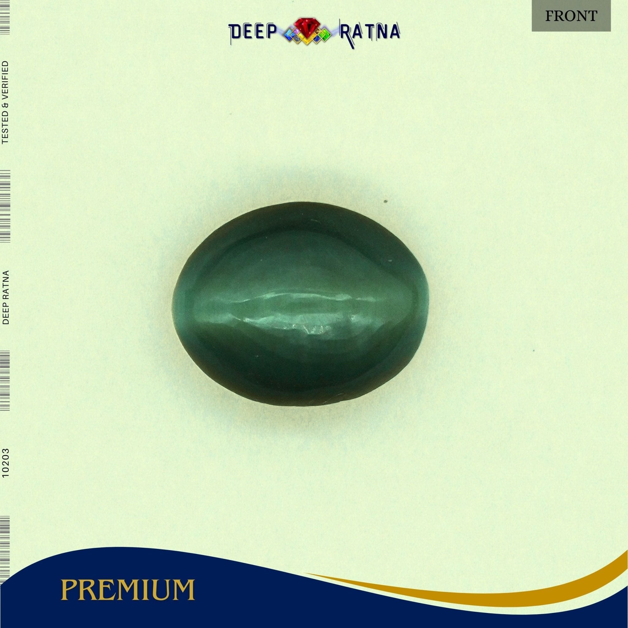 Cats Eye 4.22 Carat (Indian) - Deep Ratna