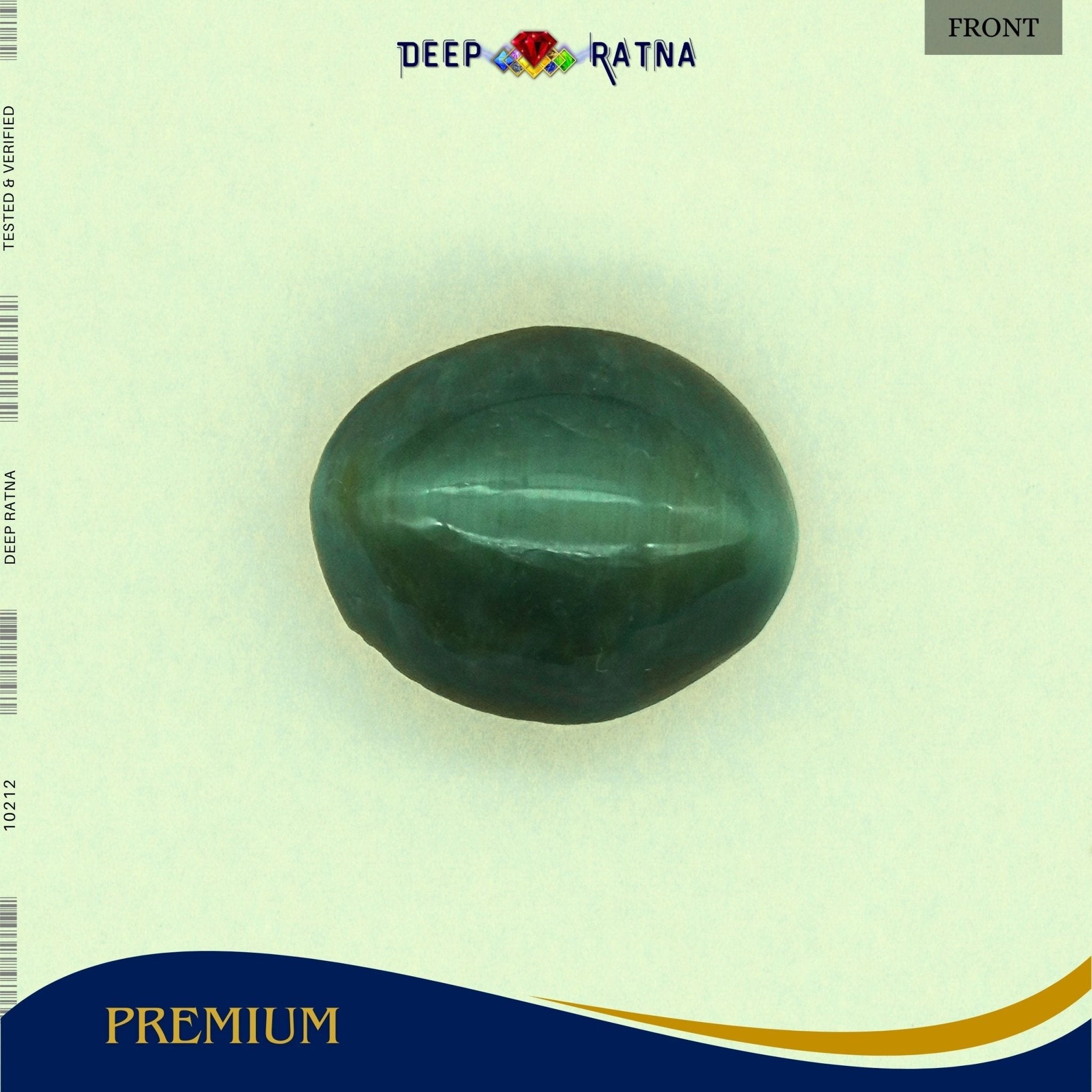 Cats Eye 6.35 Carat (Indian) - Deep Ratna