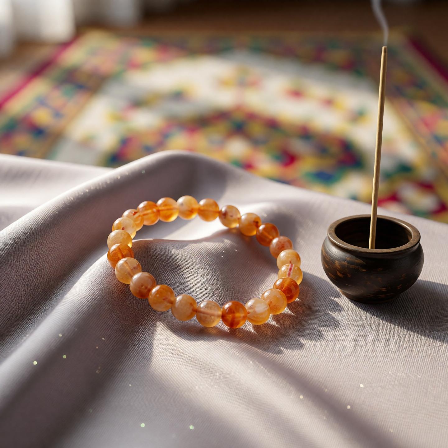 Citrine Bracelet - Deep Ratna