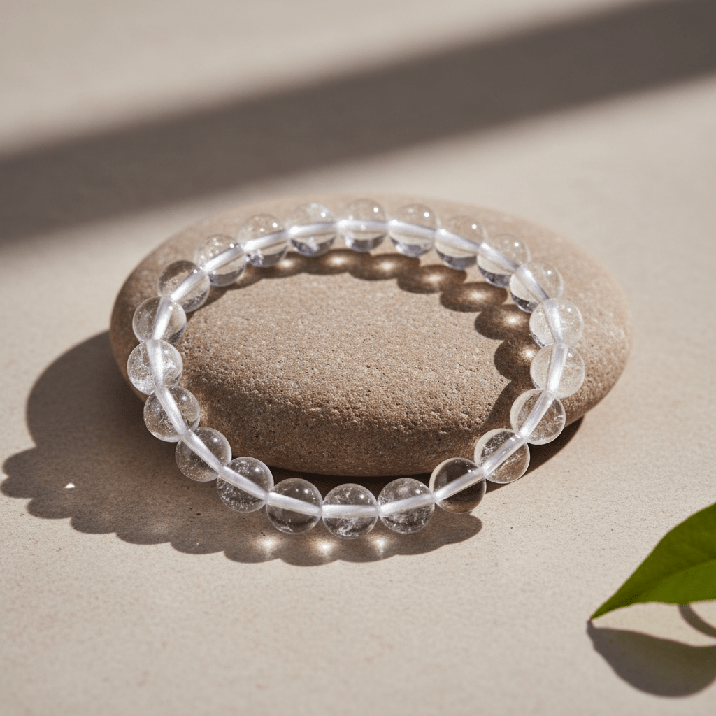 Clear Quartz Bracelet - Deep Ratna