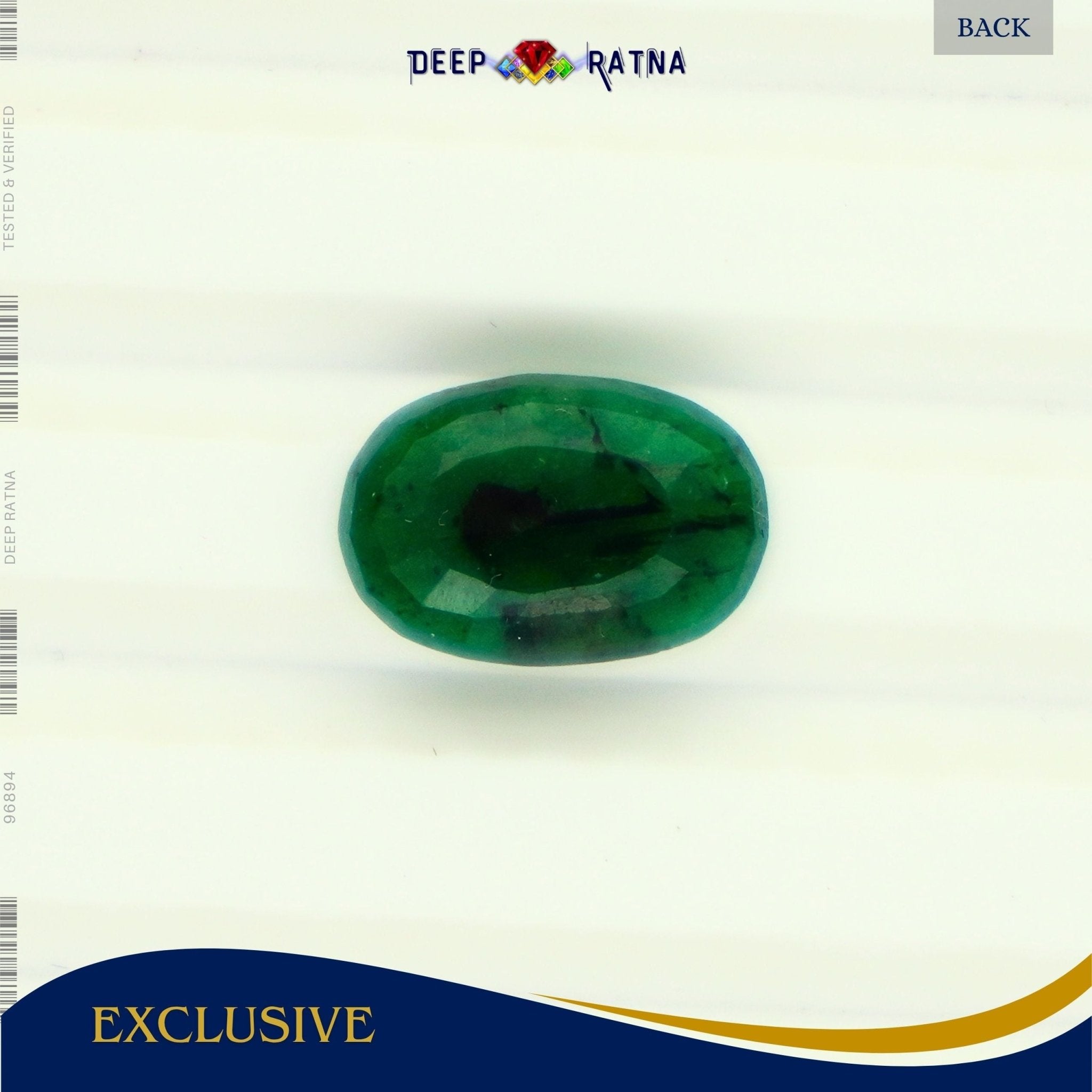 Emerald 2.55 Carat (Zambia) - Deep Ratna