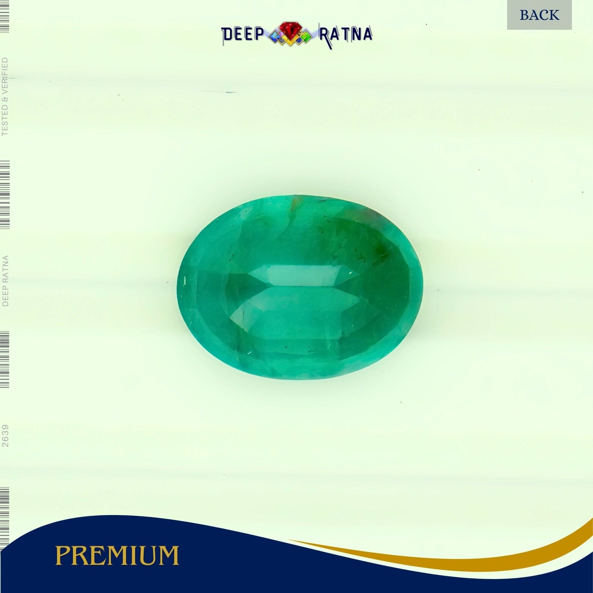 Emerald 2.66 Carat (Zambia) - Deep Ratna