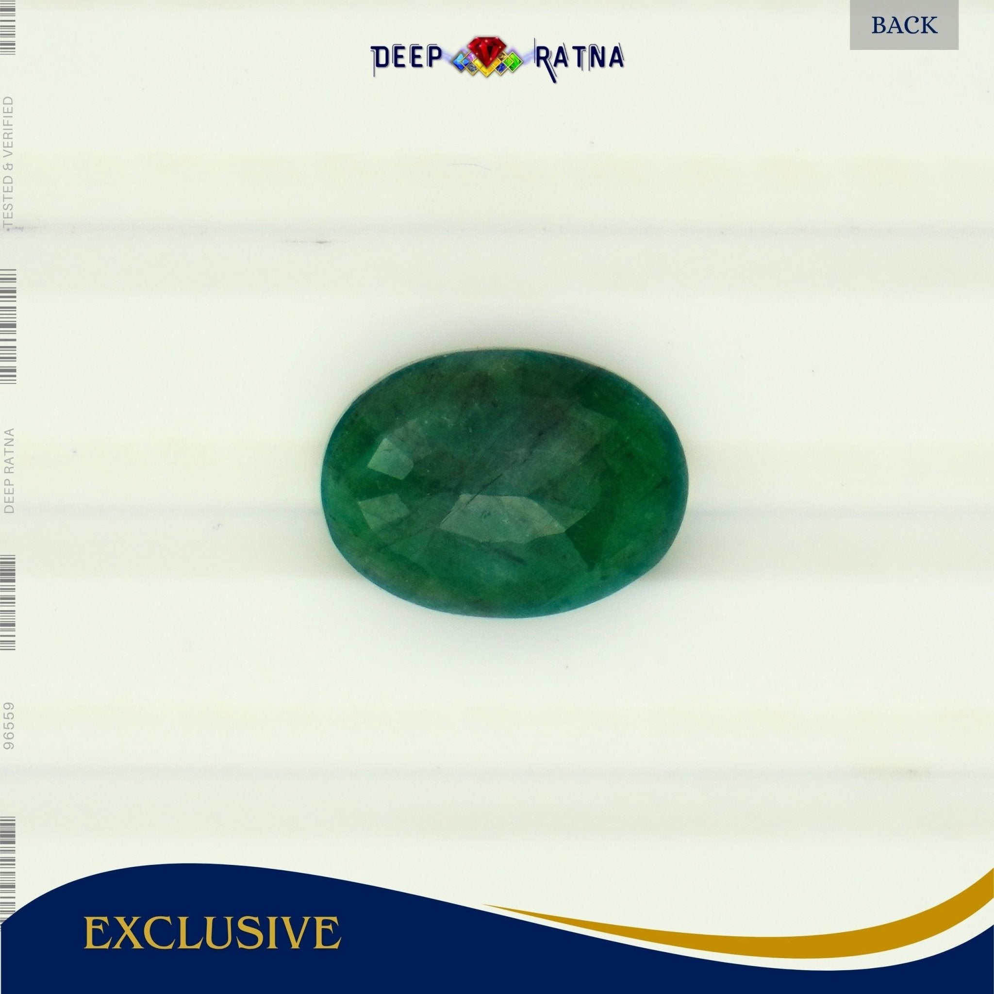 Emerald 3 Carat (Zambia) - Deep Ratna