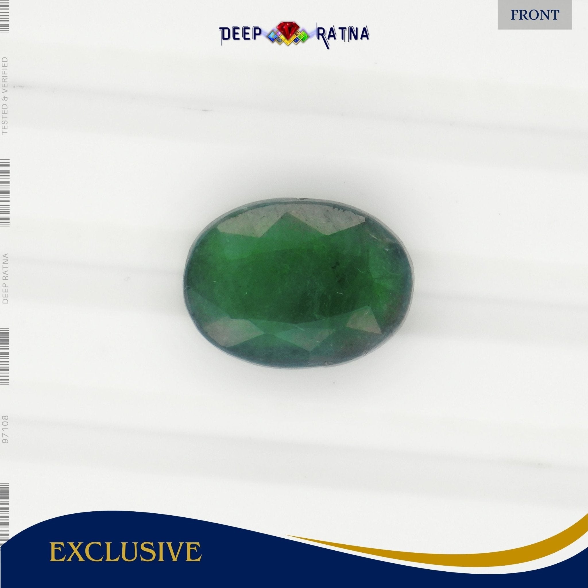 Emerald 3.70 Carat (Zambia) - Deep Ratna
