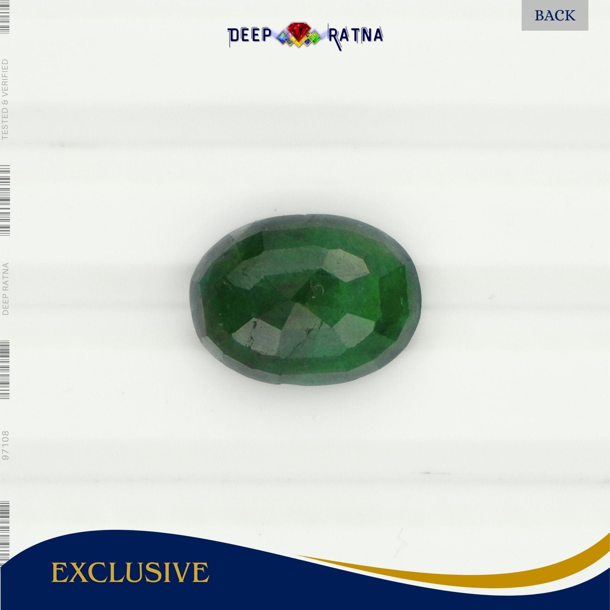 Emerald 3.70 Carat (Zambia) - Deep Ratna