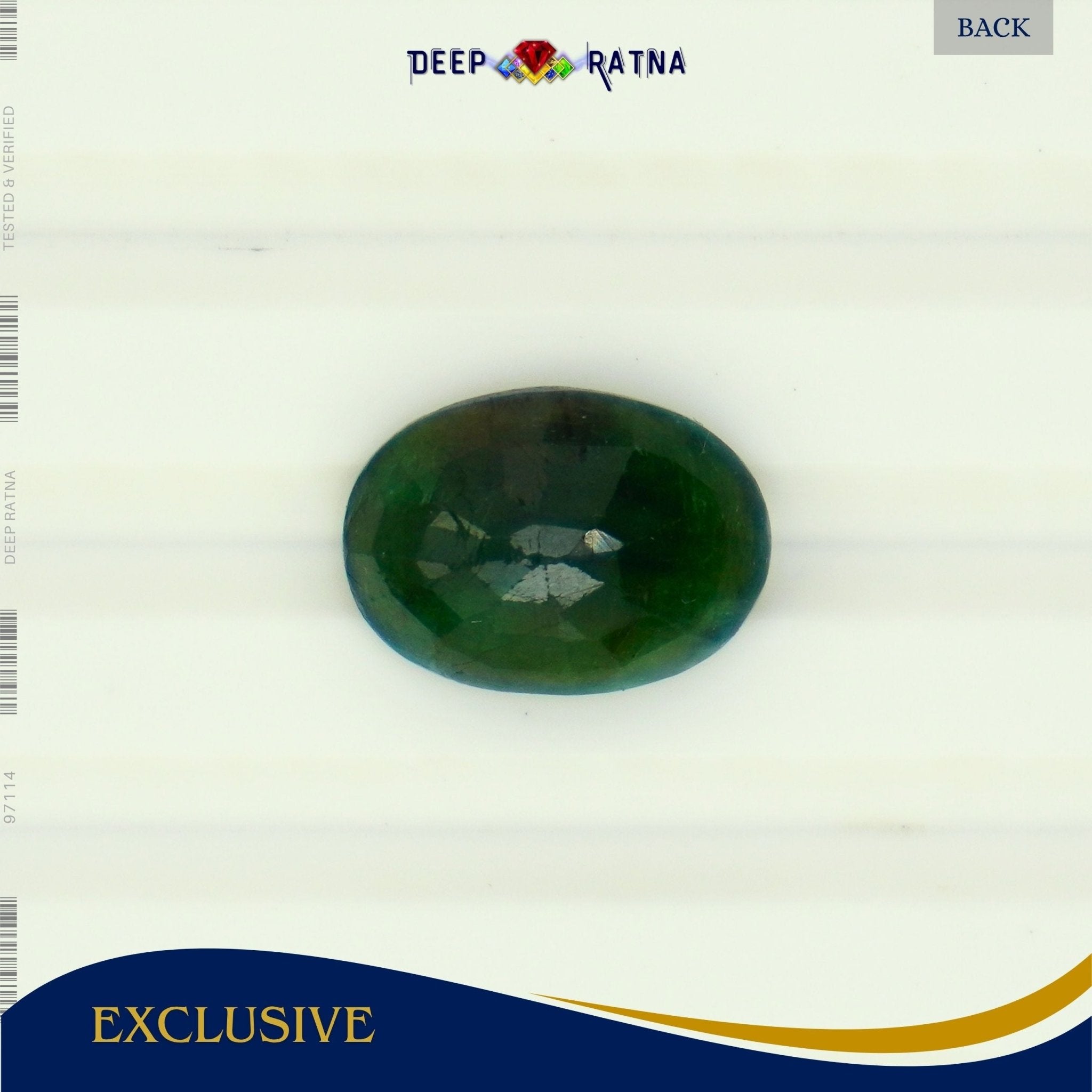 Emerald 3.90 Carat (Zambia) - Deep Ratna