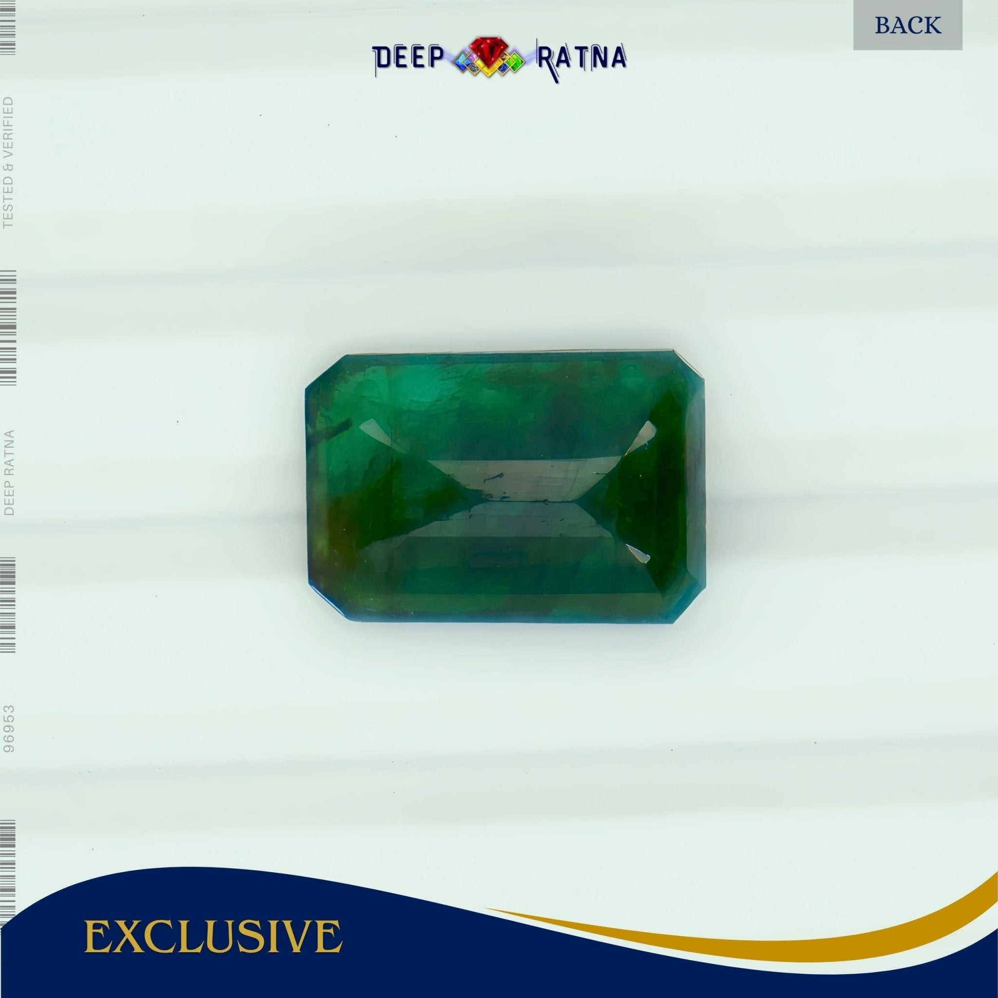 Emerald 4.30 Carat (Zambia) - Deep Ratna