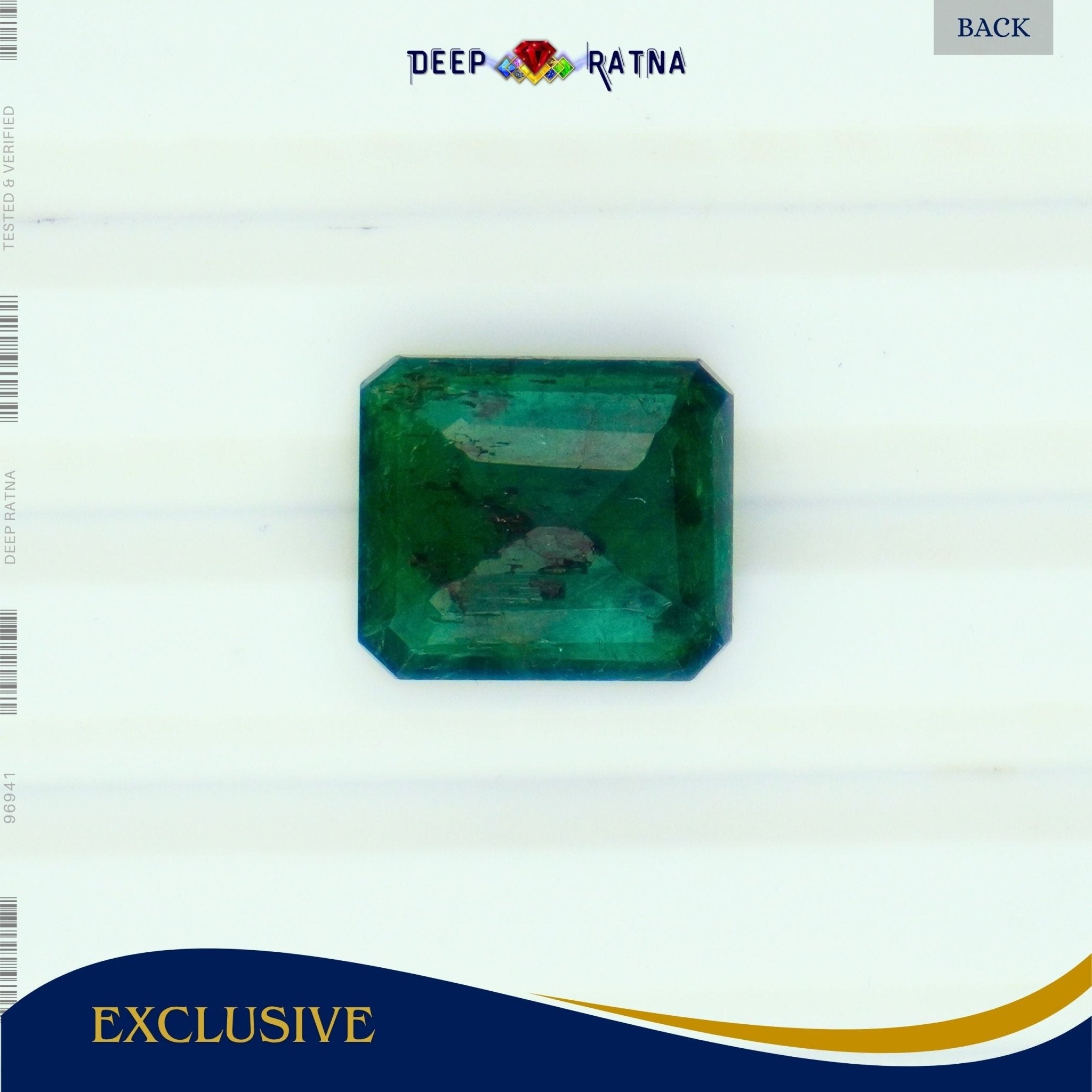 Emerald 4.30 Carat (Zambia) - Deep Ratna