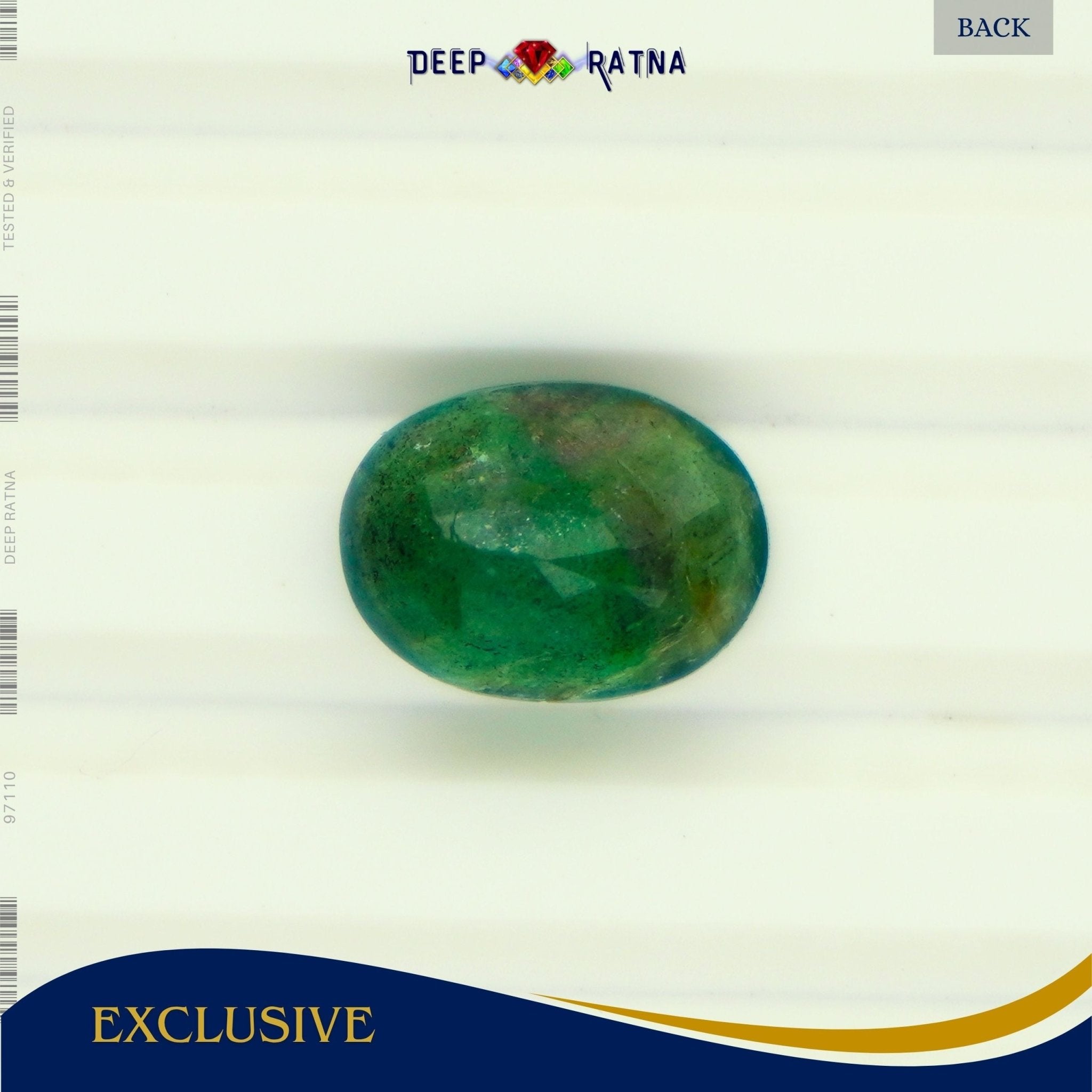 Emerald 4.80 Carat (Zambia) - Deep Ratna