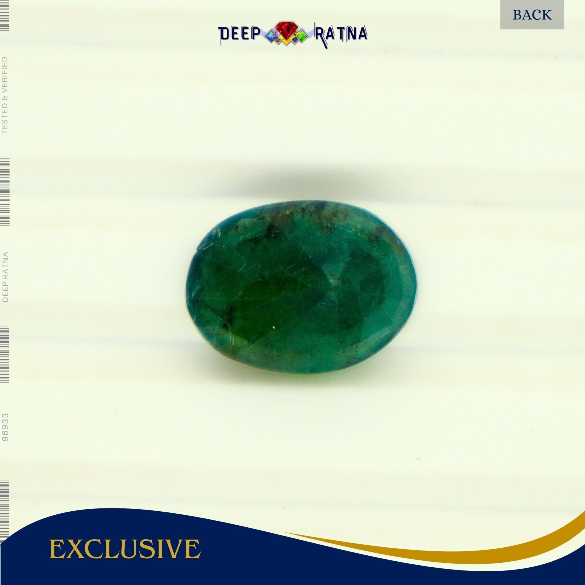 Emerald 5 Carat (Zambia) - Deep Ratna