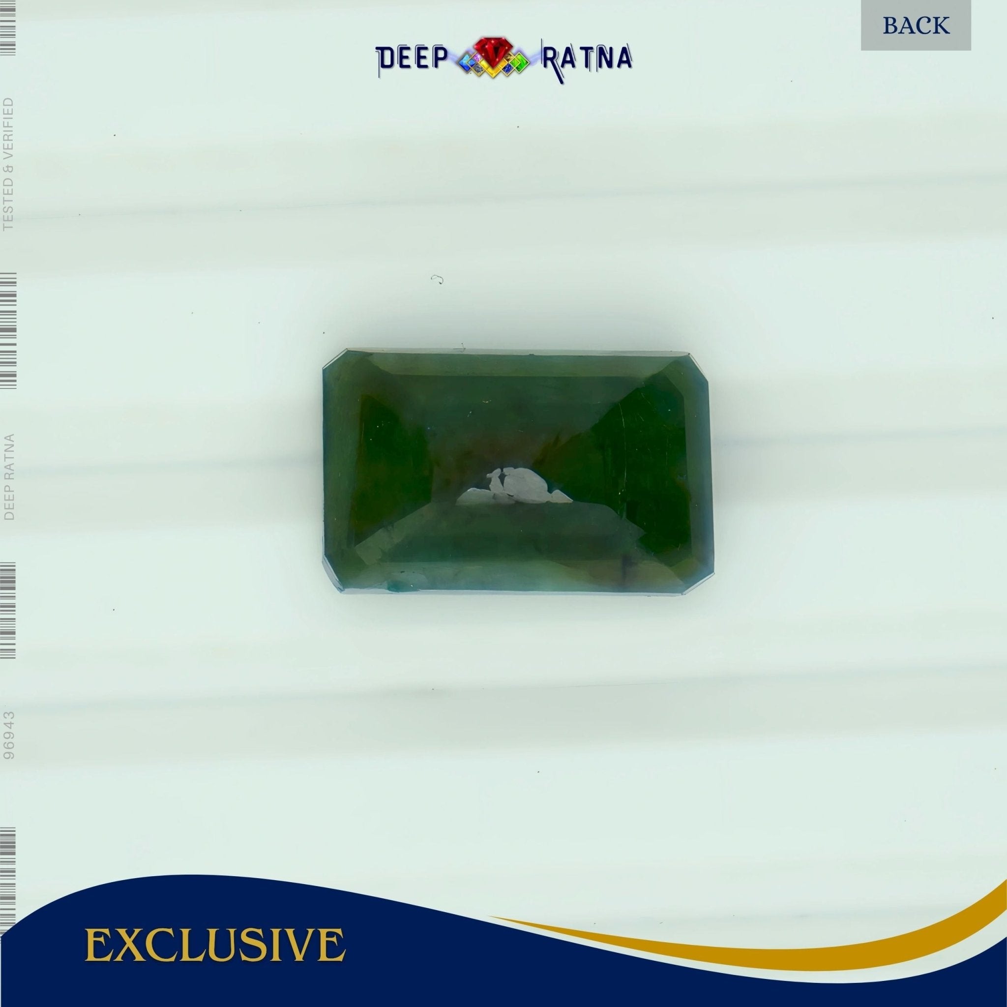 Emerald 6.60 Carat (Zambia) - Deep Ratna