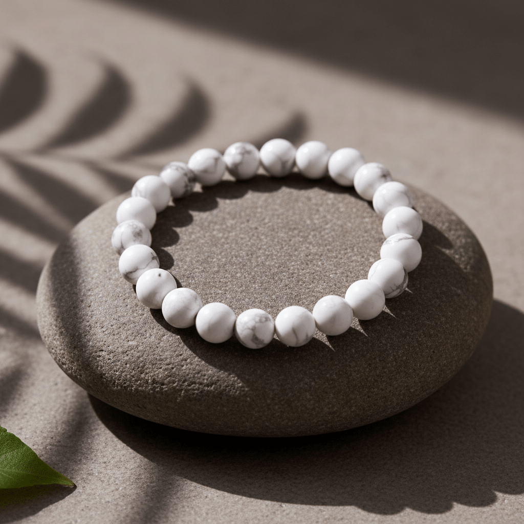 Howlite Bracelet - Deep Ratna