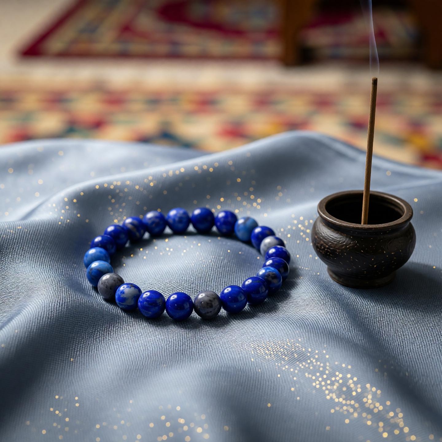 Lapis Lazuli Bracelet - Deep Ratna