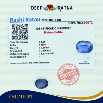 Lolite 5.50 Carat (Africa) - Deep Ratna