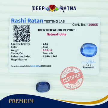 Lolite 6.26 Carat (Africa) - Deep Ratna