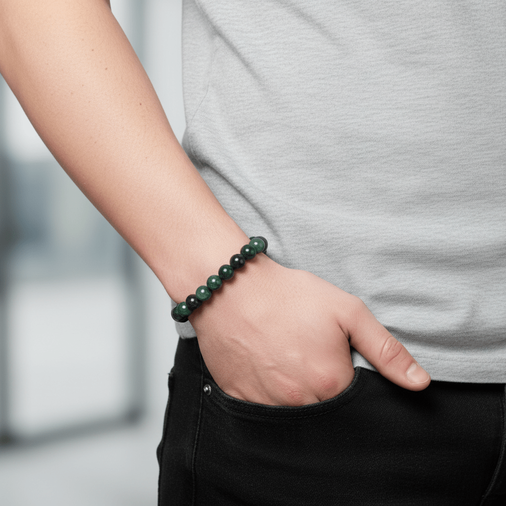 Moss Agate Bracelet - Deep Ratna