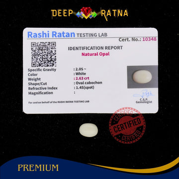 Opal 2.63 Carat Australian (Without Fire) - Deep Ratna