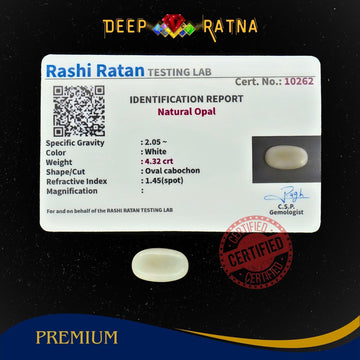 Opal 4.32 Carat Australian (Without Fire) - Deep Ratna