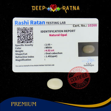 Opal 4.52 Carat Australian (Without Fire) - Deep Ratna