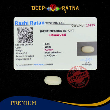Opal 4.70 Carat Australian (Without Fire) - Deep Ratna
