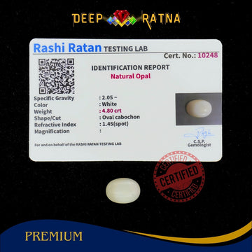 Opal 4.80 Carat Australian (Without Fire) - Deep Ratna