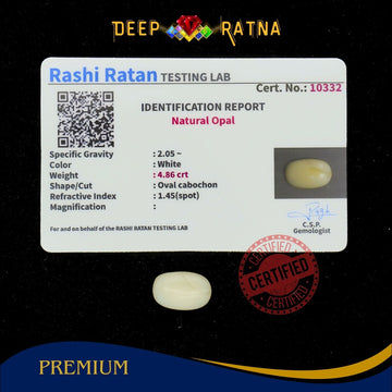 Opal 4.86 Carat Australian (Without Fire) - Deep Ratna