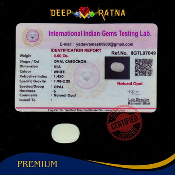 Opal 5 Carat Australian (Without Fire) - Deep Ratna