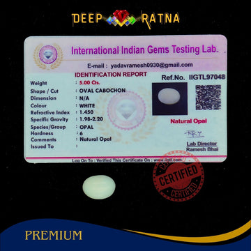 Opal 5 Carat Australian (Without Fire) - Deep Ratna