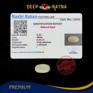 Opal 5.95 Carat Australian (Without Fire) - Deep Ratna