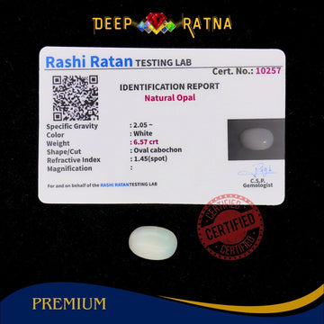 Opal 6.57 Carat Australian (Without Fire) - Deep Ratna