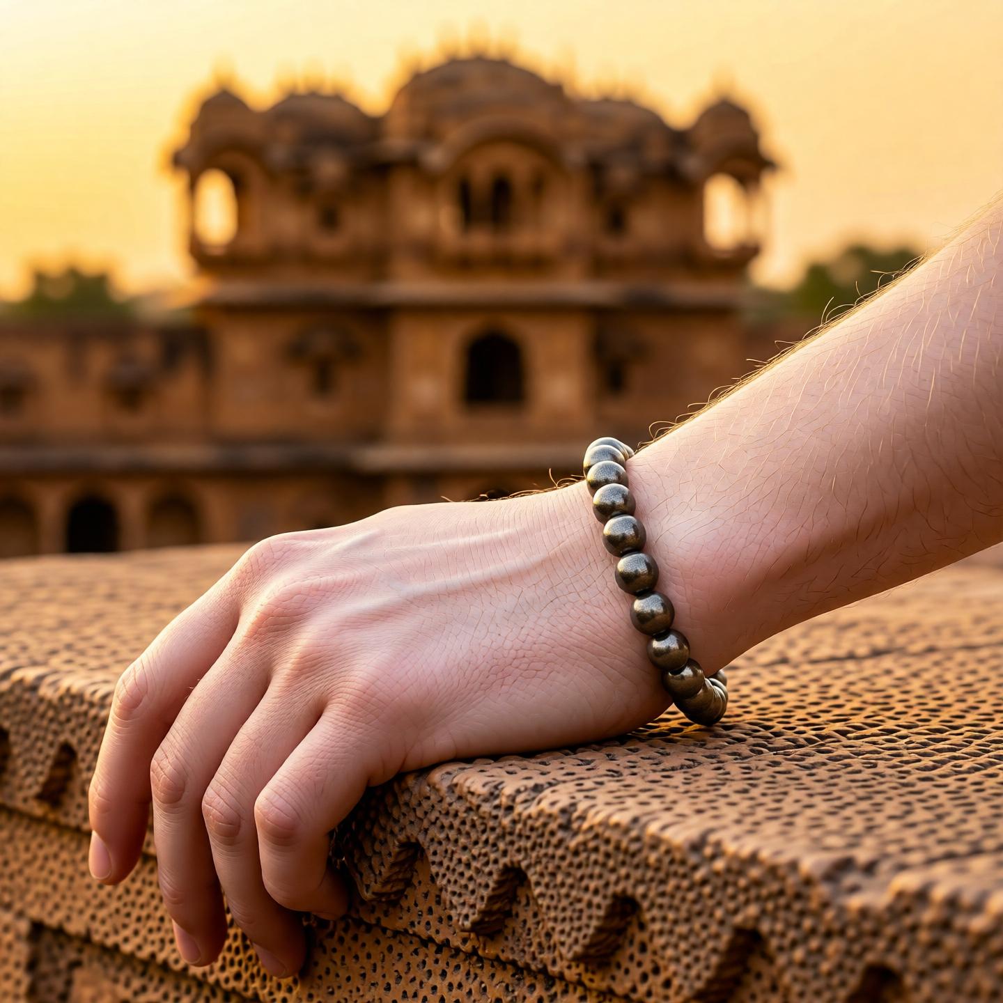 Pyrite Bracelet - Deep Ratna