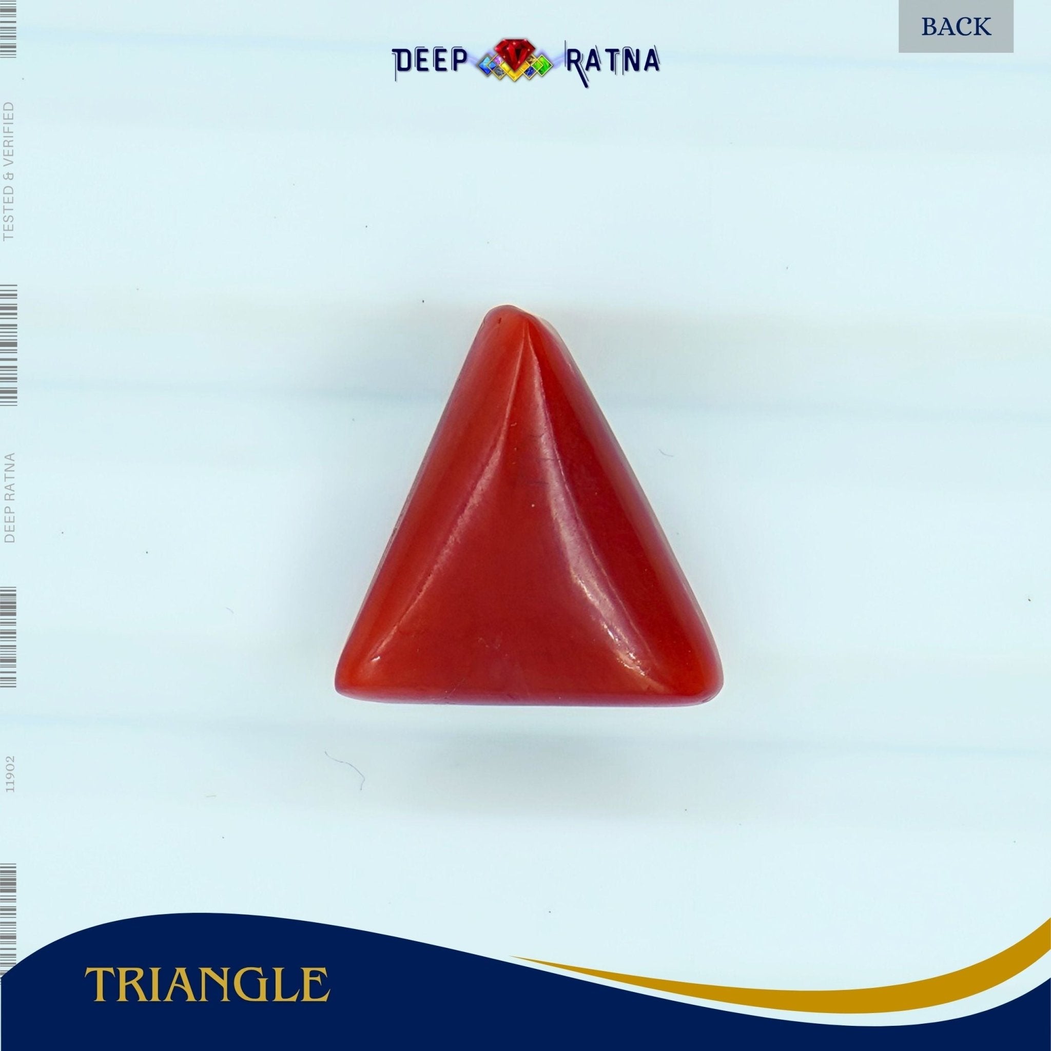 Red Coral 2.92 Carat (Italian) - Deep Ratna