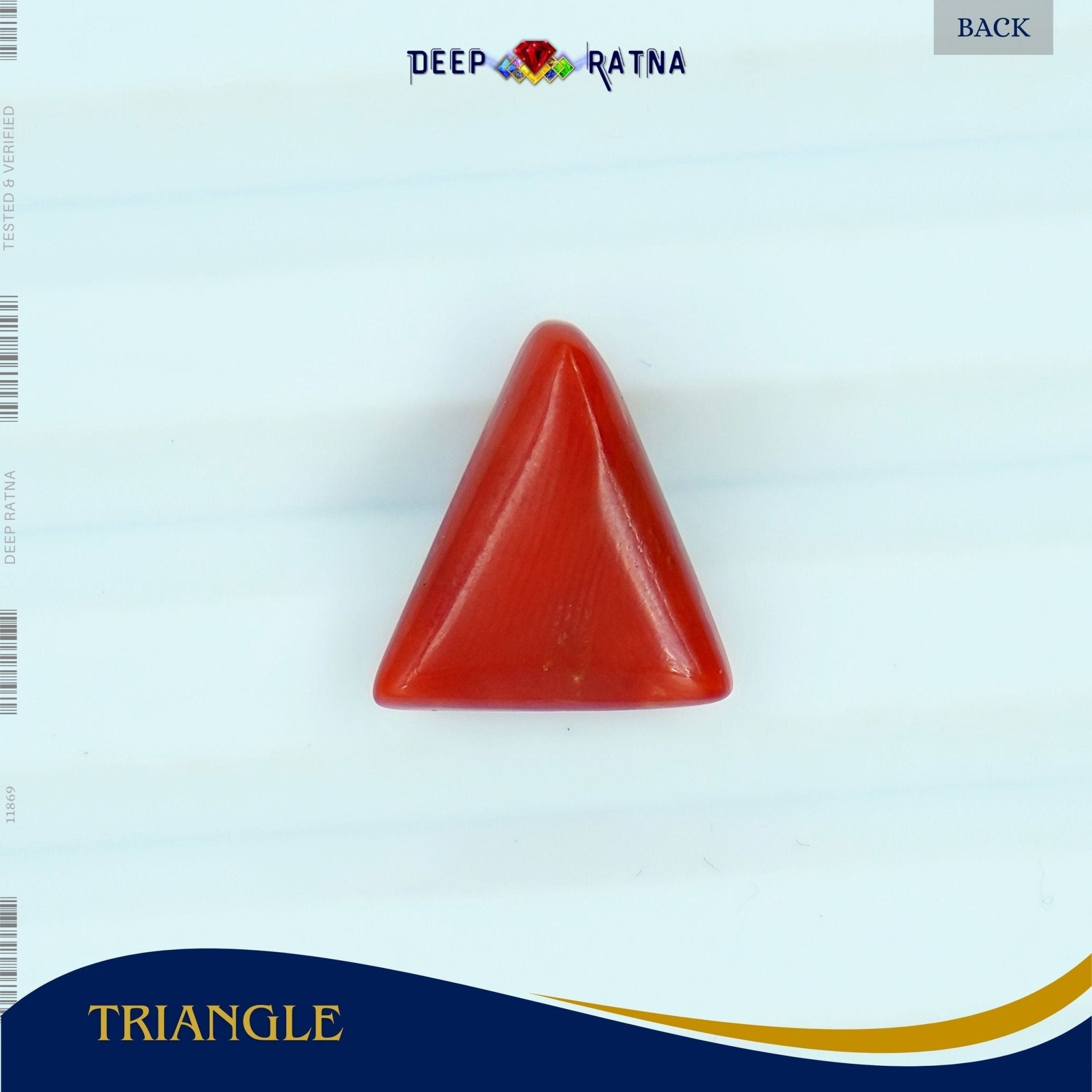 Red Coral 2.92 Carat (Italian) - Deep Ratna
