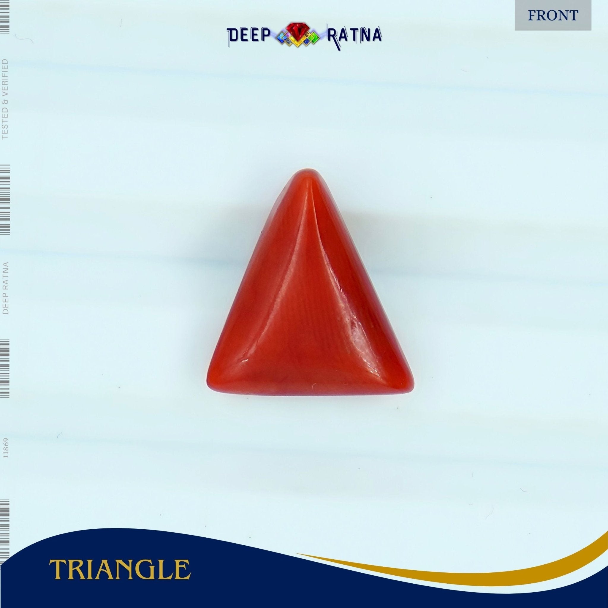 Red Coral 2.92 Carat (Italian) - Deep Ratna