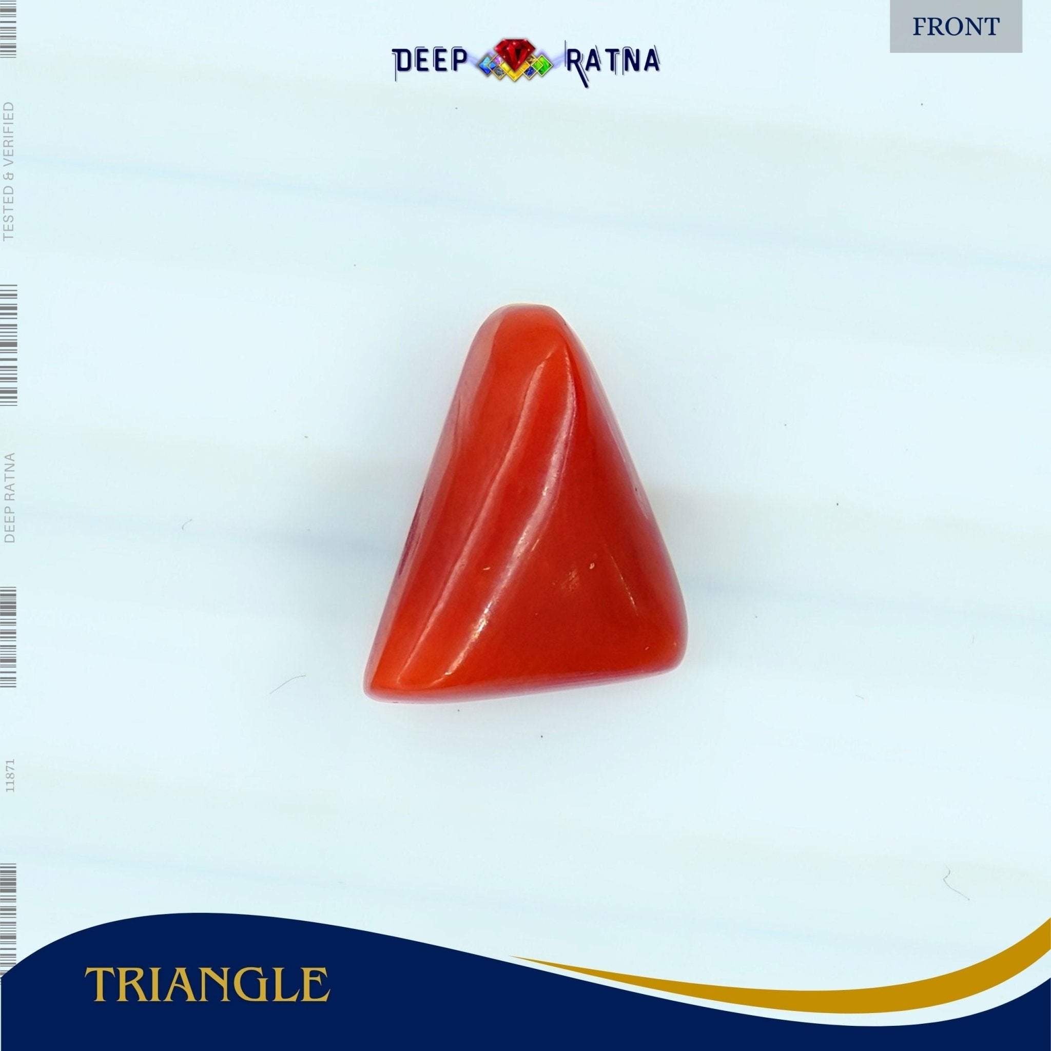 Red Coral 2.93 Carat (Italian) - Deep Ratna