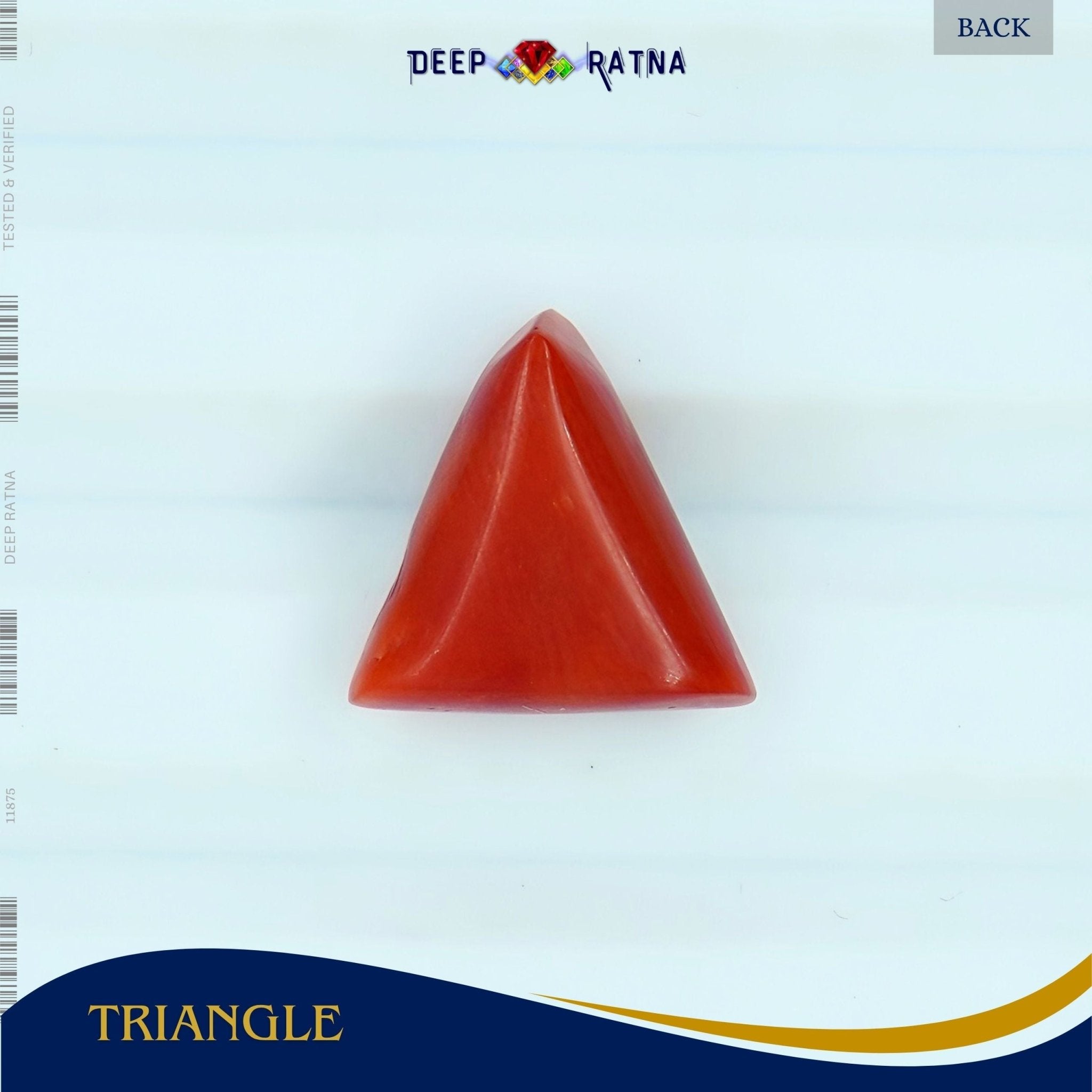 Red Coral 2.94 Carat (Italian) - Deep Ratna