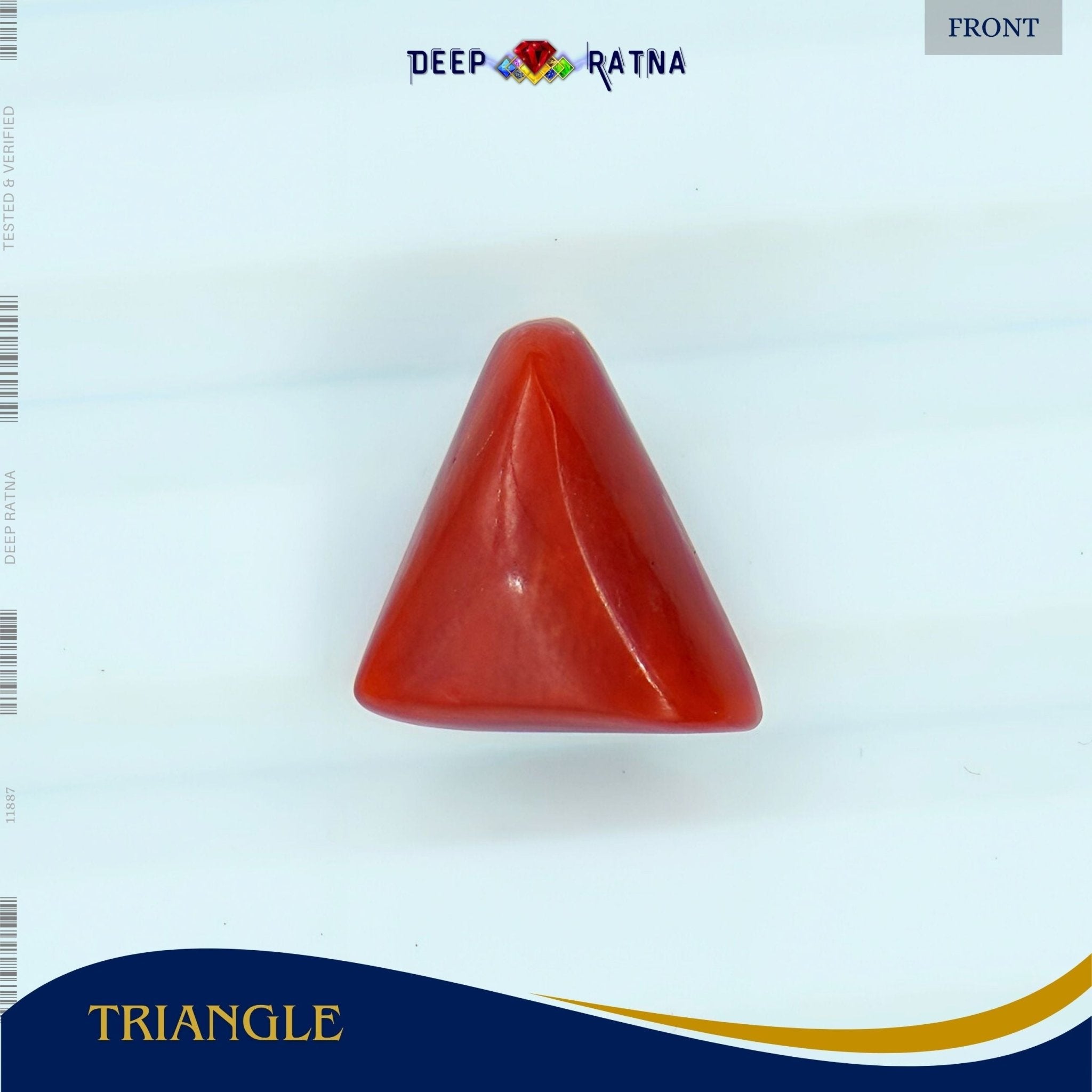 Red Coral 2.94 Carat (Italian) - Deep Ratna