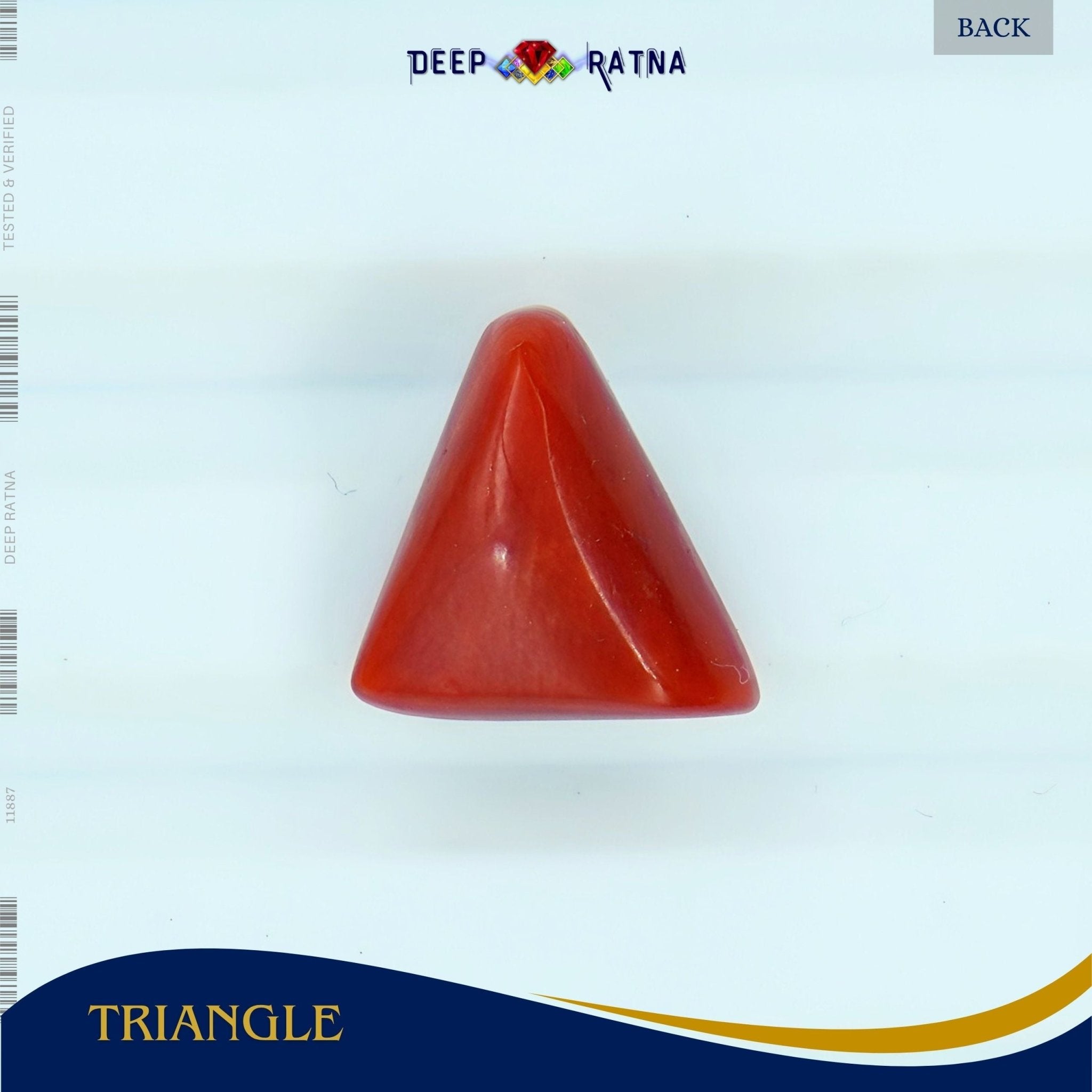 Red Coral 2.94 Carat (Italian) - Deep Ratna