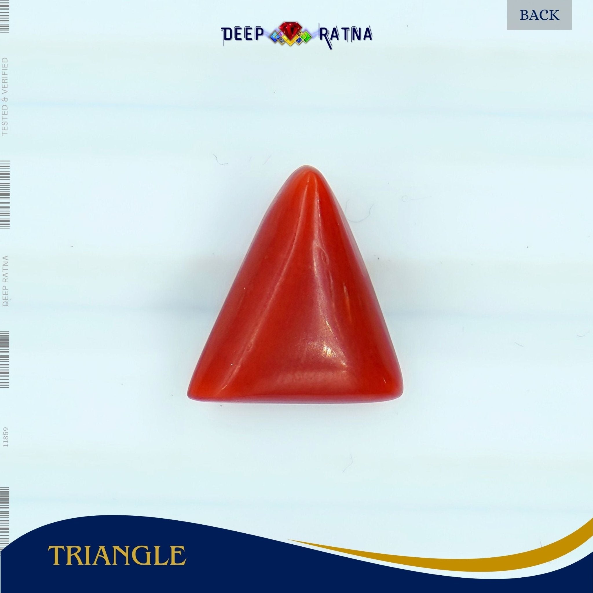 Red Coral 2.96 Carat (Italian) - Deep Ratna